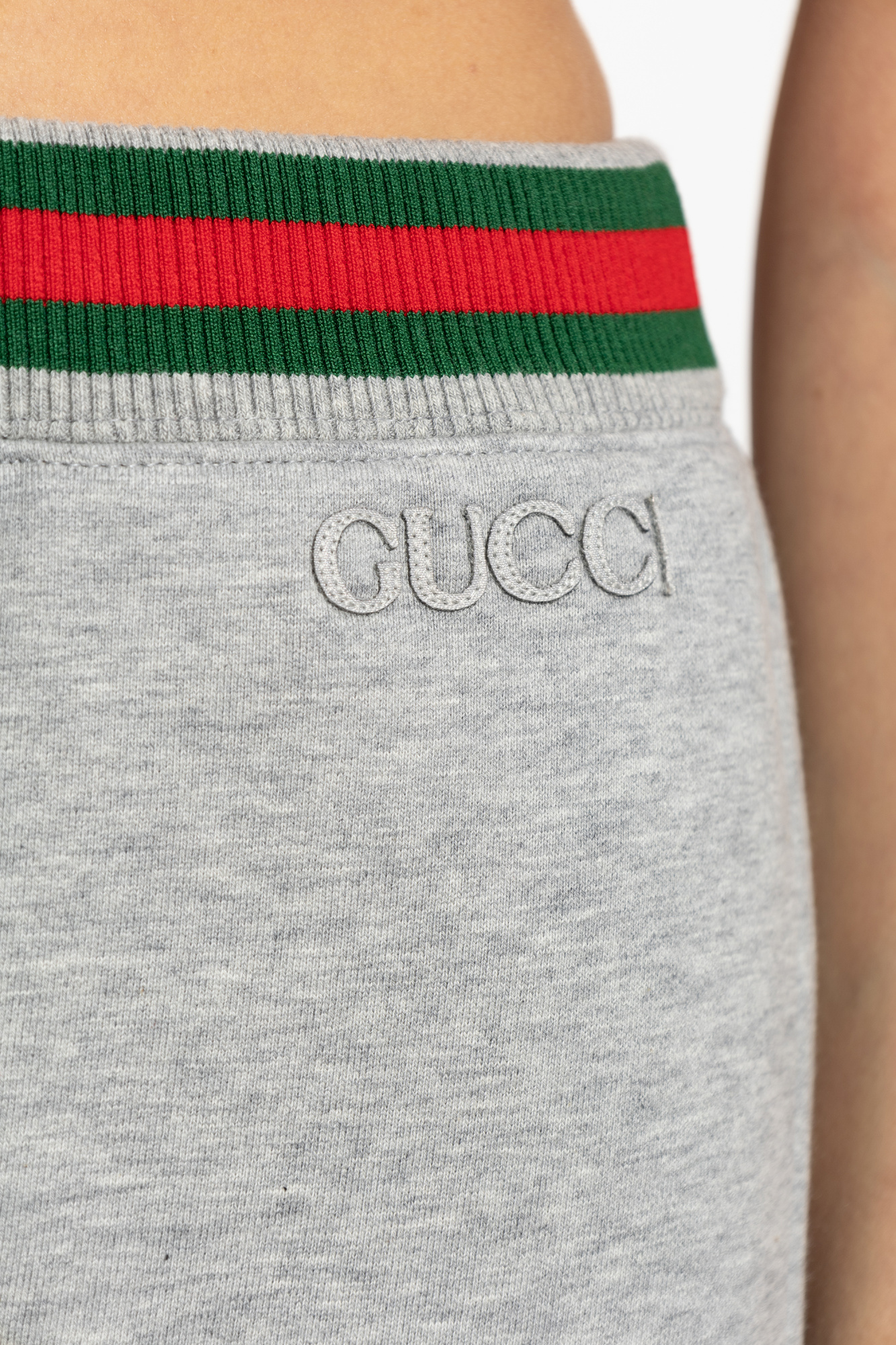 Grey Tracksuit bottoms with logo Gucci - Vitkac GB